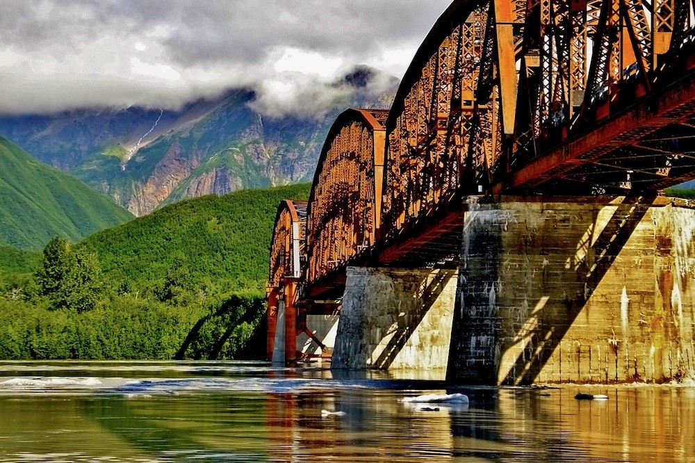 Million Dollar Bridge Cordova Alaska